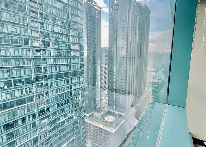 Apartamento Thompson - Elegant Queen Roo In, One Uptown Residences Bgc Manila