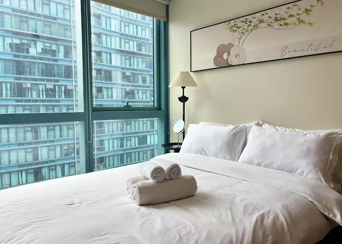 Thompson - Elegant Queen Roo In, One Uptown Residences Bgc Apartamento